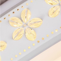 Modern Contemporary Crystal Others Metal Flush Mount