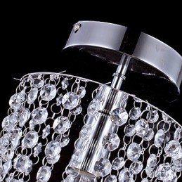 Flush Mount Crystal Modern Contemporary Outdoors Metal