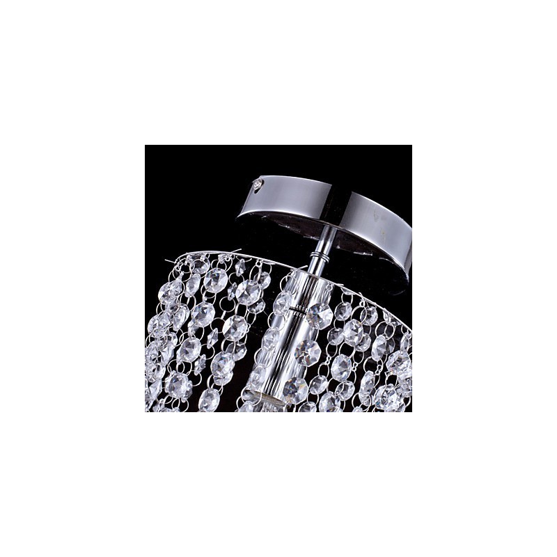 Flush Mount Crystal Modern Contemporary Outdoors Metal