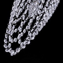 Flush Mount Crystal Modern Contemporary Outdoors Metal