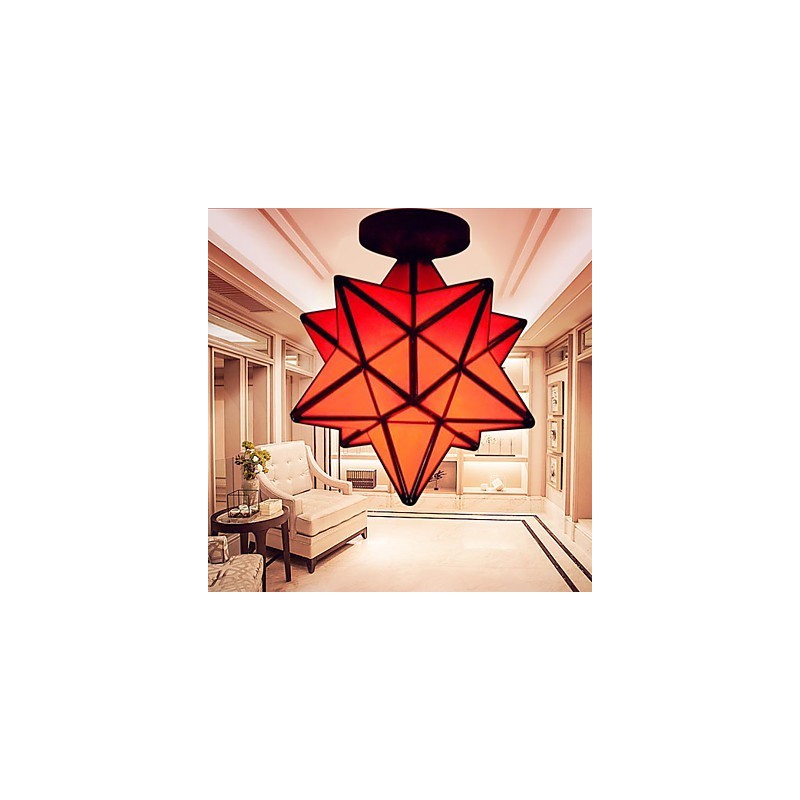 Artistic Individuality Creative Porch Modern Stars Absorb Dome Light Lamp