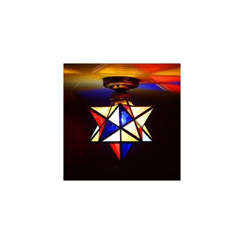 Artistic Individuality Creative Porch Modern Stars Absorb Dome Light Lamp