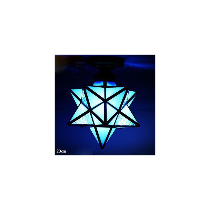 Artistic Individuality Creative Porch Modern Stars Absorb Dome Light Lamp