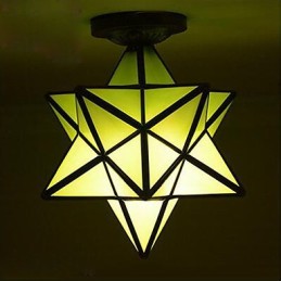 Artistic Individuality Creative Porch Modern Stars Absorb Dome Light Lamp