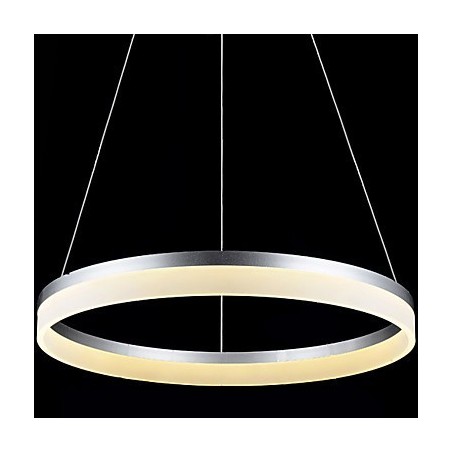 Round Pendant Light Modern Acrylic Lamps Lighting Luxurious Single Ring Ceiling Lights Fixtures
