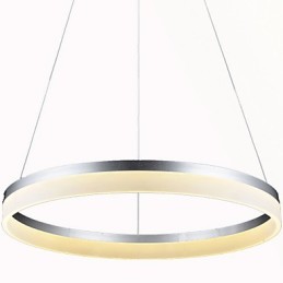 Round Pendant Light Modern Acrylic Lamps Lighting Luxurious Single Ring Ceiling Lights Fixtures