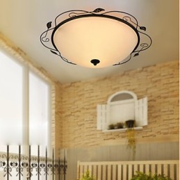 32CM Europe Type Style Rural Classical Absorb Dome Light Lamp