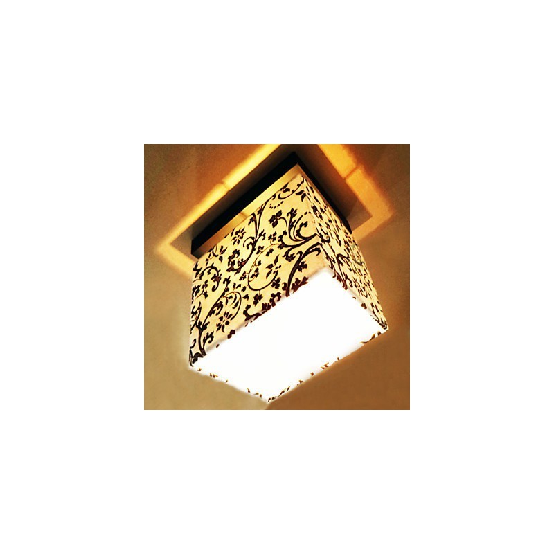 Modern Contemporary Painting Metal Flush Mount