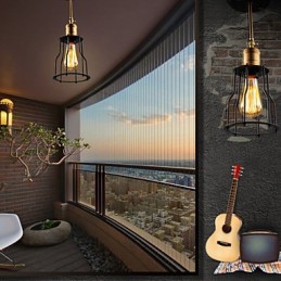 Flush Mount Traditional Classic Rustic Lodge Vintage Retro Country Metal