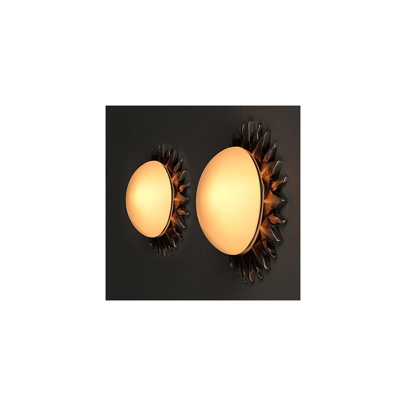 26*8CM Contemporary And Contracted Cartoon Art Sunflowers Absorb Dome Light