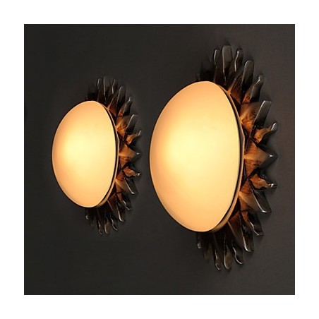 26*8CM Contemporary And Contracted Cartoon Art Sunflowers Absorb Dome Light