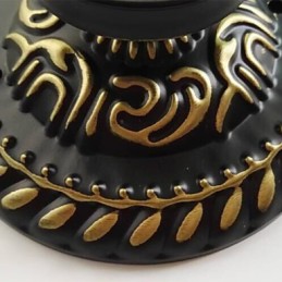 17*European Rural Creative Arts Stained Glass Absorb Dome Lamp Light