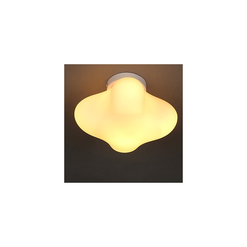 22*22CM Contemporary And Contracted Single Head Lucky Grass Glass Dome Light