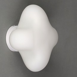 22*22CM Contemporary And Contracted Single Head Lucky Grass Glass Dome Light