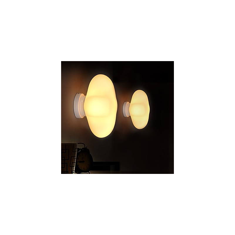 22*22CM Contemporary And Contracted Single Head Lucky Grass Glass Dome Light