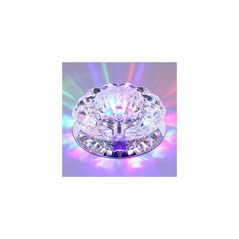 Crystal Ceiling Lamp Spotlight SMD 3W Creative Lamp Absorb Dome Light