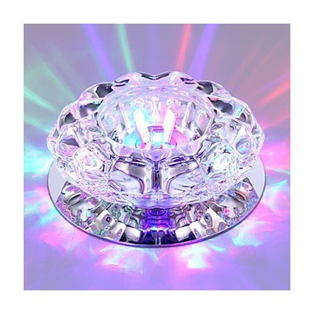 Crystal Ceiling Lamp Spotlight SMD 3W Creative Lamp Absorb Dome Light
