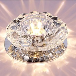 Crystal Ceiling Lamp Spotlight SMD 3W Creative Lamp Absorb Dome Light
