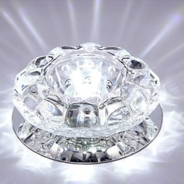 Crystal Ceiling Lamp Spotlight SMD 3W Creative Lamp Absorb Dome Light