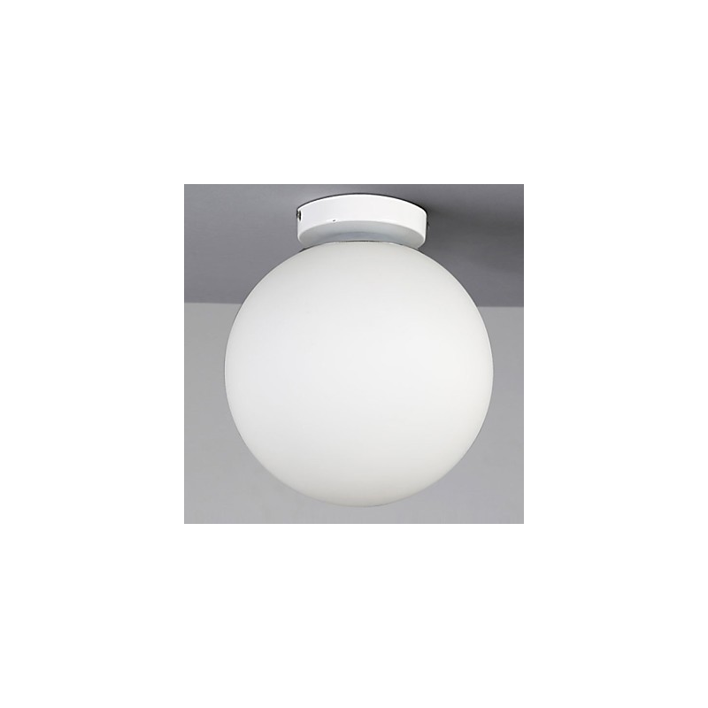 Contracted And Contemporary White Ball Glass Dome Light