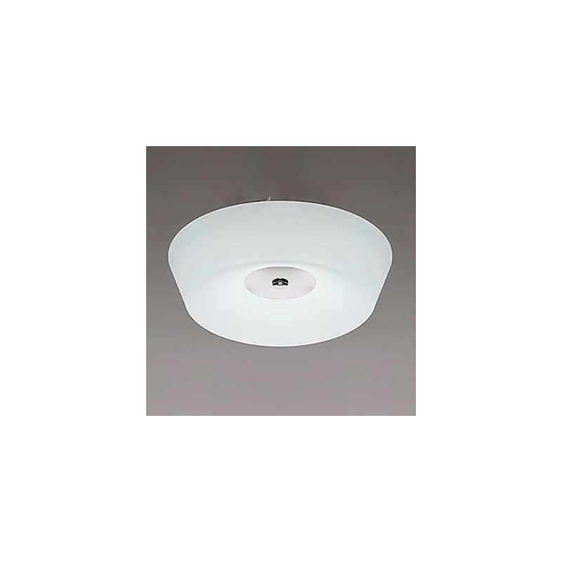 77W Modern Contemporary Chrome Metal Flush Mount
