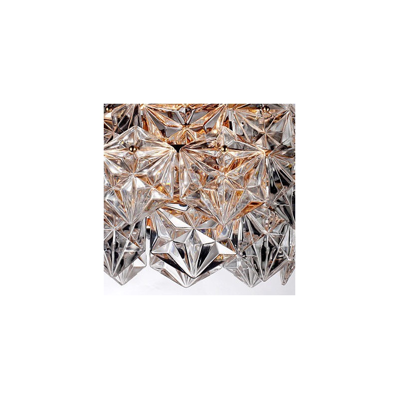 Modern Contemporary Crystal Others Crystal Chandelier Pendant Light Flush Mount