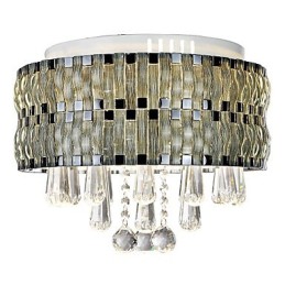 Graceful Crystal Flush Mount