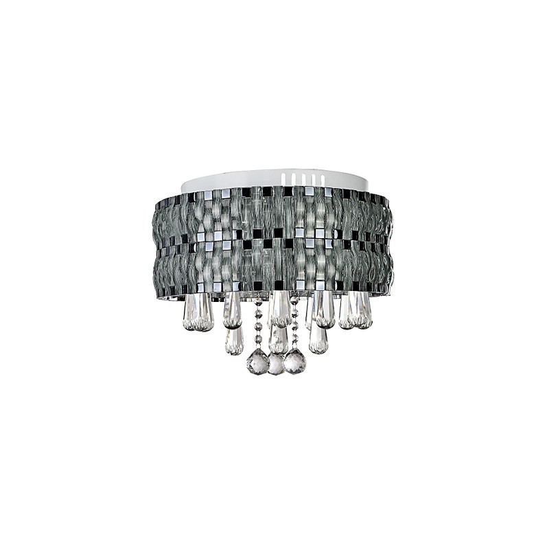Graceful Crystal Flush Mount