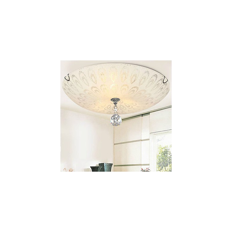 Modern Contemporary Crystal Flush MountBedroom