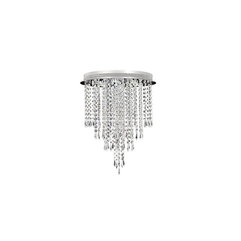 Modern Contemporary Crystal Chrome Crystal Flush Mount Kids