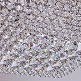 Crystal Beaded Ceiling Light with 45 Colourfuls
