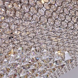 Crystal Beaded Ceiling Light with 45 Colourfuls
