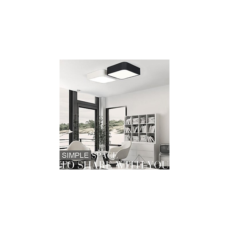 Modern Contemporary Painting Metal Flush Mount Light