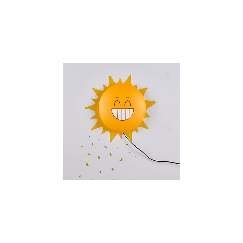 Wallpaper Wall Lamps Flower Face DIY Fun Atmosphere Nightlight Children Bedside lamp Decoration Sun