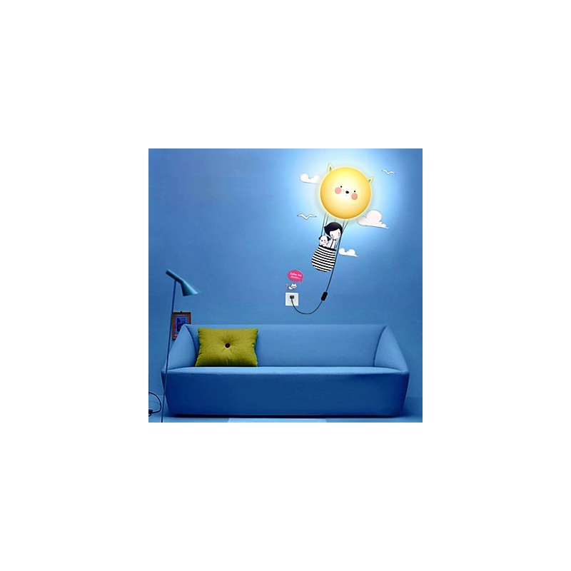 Wall Sconces Modern Contemporary Creative 3D Wall Paper Wall Lamp Light