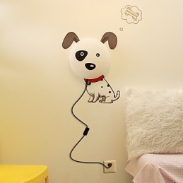 High Temperature Resistant Plastic And 10 C Can Remove Wall Stickers Creative 3D Wall Paper Wall Lamp