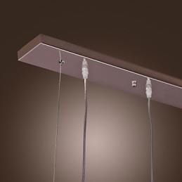 Modern Contemporary Island Crystal Others Metal Pendant Light