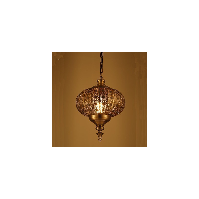 Southeast Asian Retro Hand Hollow Lron Chandelier