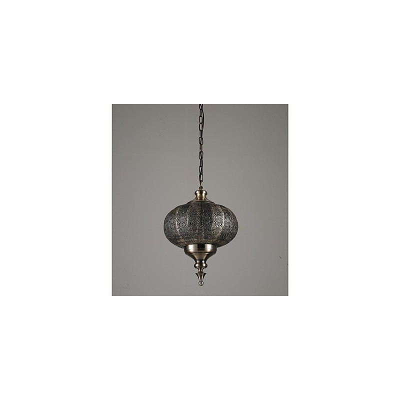 Southeast Asian Retro Hand Hollow Lron Chandelier