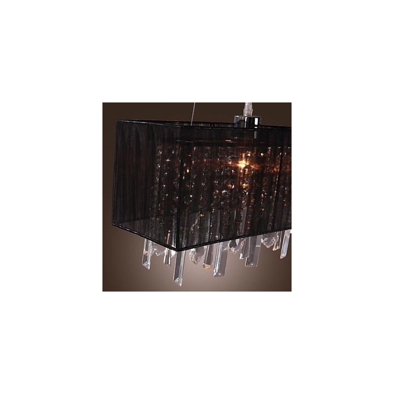 Modern Contemporary Island Crystal Others Metal Pendant Light