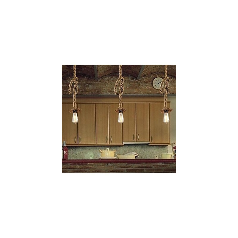 Traditional Classic Rustic Lodge Vintage Country Retro Pendant Light