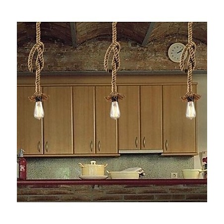 Traditional Classic Rustic Lodge Vintage Country Retro Pendant Light