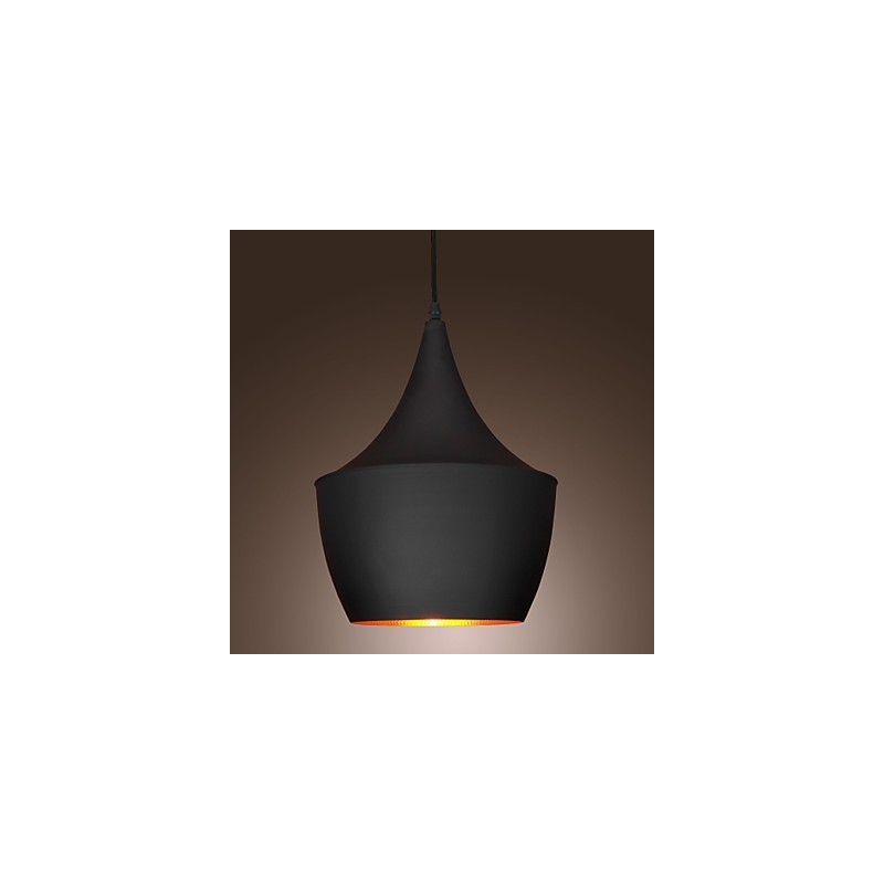 Pendant Light Retro Vintage Tom Dixon Design Black