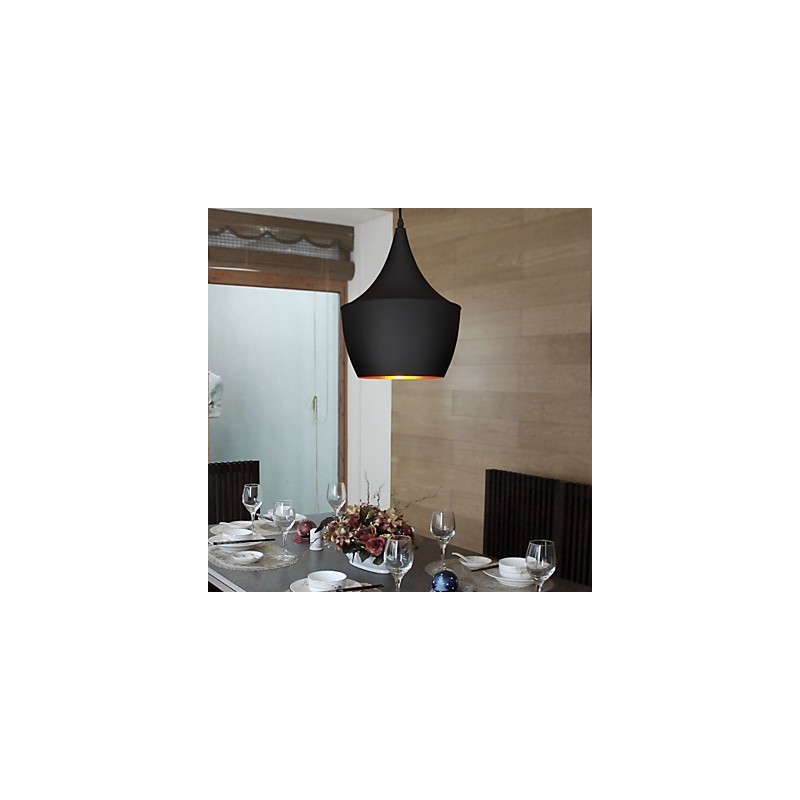 Pendant Light Retro Vintage Tom Dixon Design Black