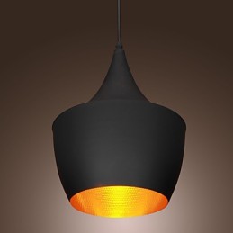 Pendant Light Retro Vintage Tom Dixon Design Black