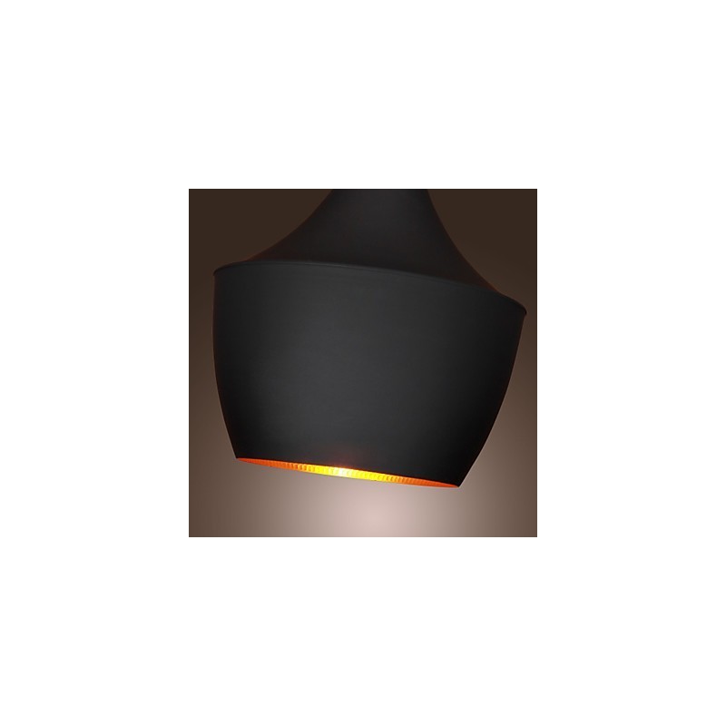 Pendant Light Retro Vintage Tom Dixon Design Black