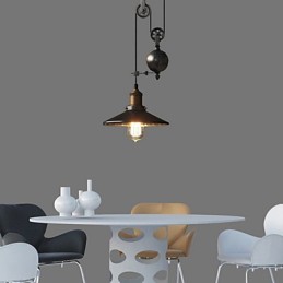 Pendant Lights Rustic Lodge Vintage Retro Country Garage Metal