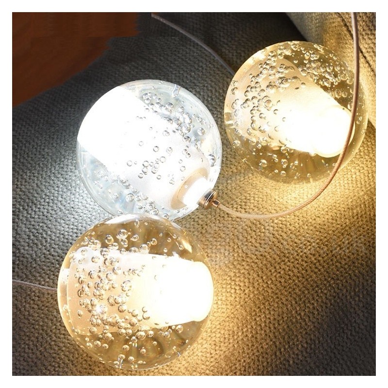 Creative Engineering Stage Meteorer Crystal Ball Pendant Light
