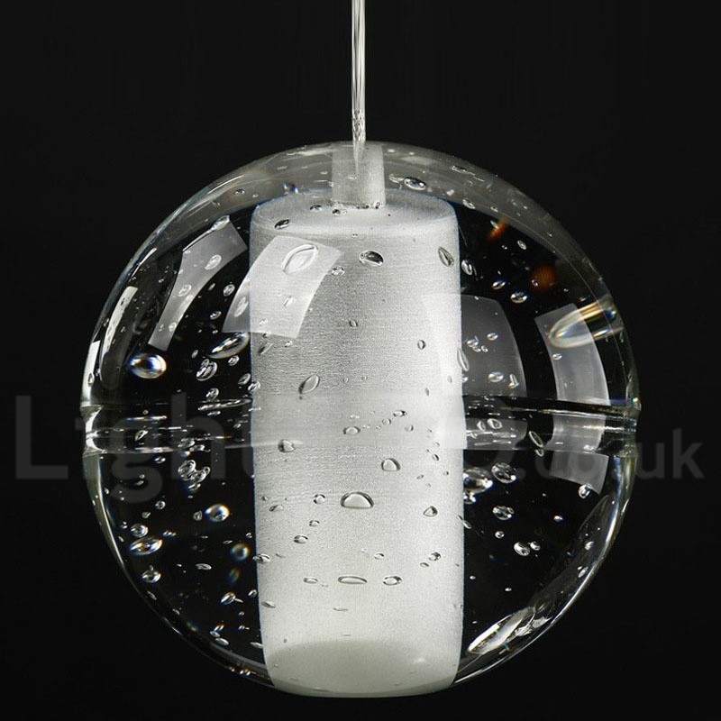 Creative Engineering Stage Meteorer Crystal Ball Pendant Light