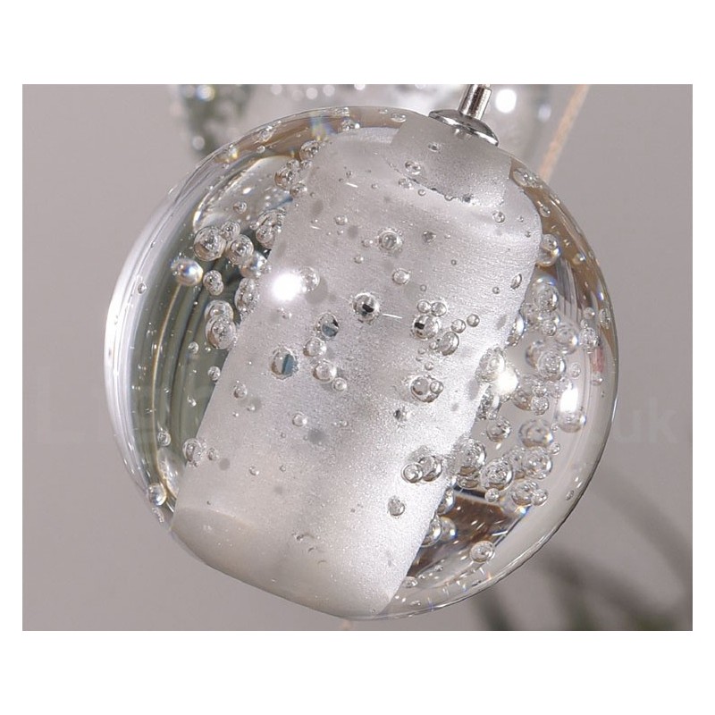 Creative Engineering Stage Meteorer Crystal Ball Pendant Light